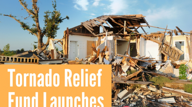 House damaged by tornado